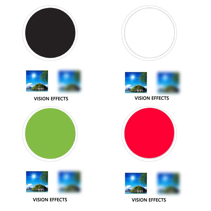 AMARA Cosplay Color Contact Lenses for Eyes Anime Eye Lens 1Pair White Black Lenses Contact Lenses Cosmetic Color Lens Eyes