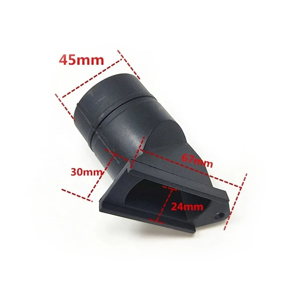 Anti-dust Cover Bag Connector Ash Outlet Dust Collection Bag For 255 Miter Saw Belt Sander Aluminum Sawing Machine Parts