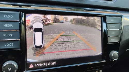 Car CanBus Reversing Parking Rear View Camera for Skoda Octavia Volkswagen Tiguan 187B 280 MQB PQ Audi A5 Q5 Dynamic Trajectory