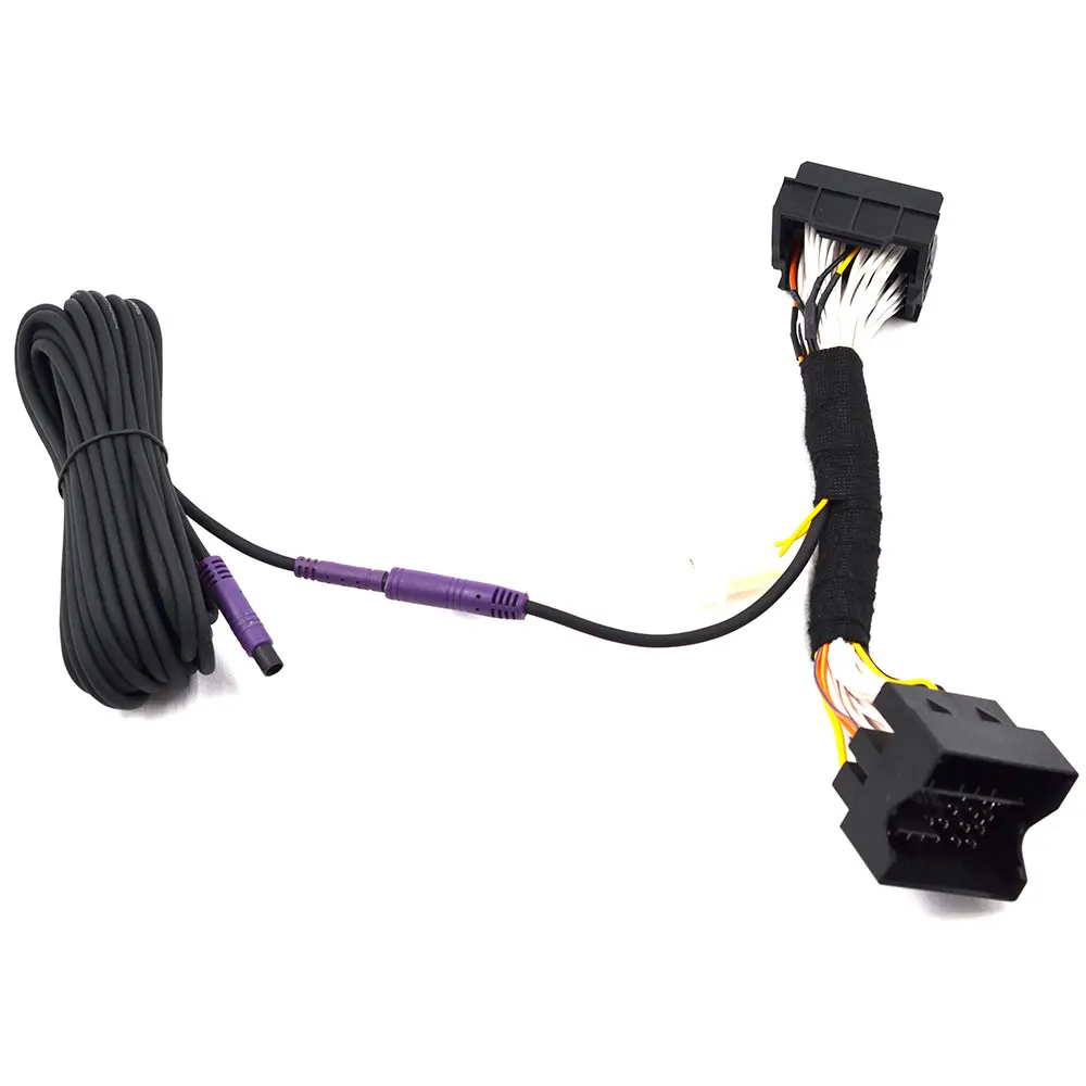 Car CanBus Reversing Parking Rear View Camera for Skoda Octavia Volkswagen Tiguan 187B 280 MQB PQ Audi A5 Q5 Dynamic Trajectory