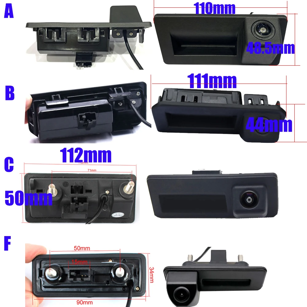 Car CanBus Reversing Parking Rear View Camera for Skoda Octavia Volkswagen Tiguan 187B 280 MQB PQ Audi A5 Q5 Dynamic Trajectory