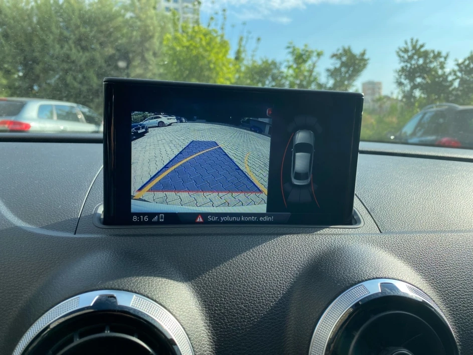Car CanBus Reversing Parking Rear View Camera for Skoda Octavia Volkswagen Tiguan 187B 280 MQB PQ Audi A5 Q5 Dynamic Trajectory