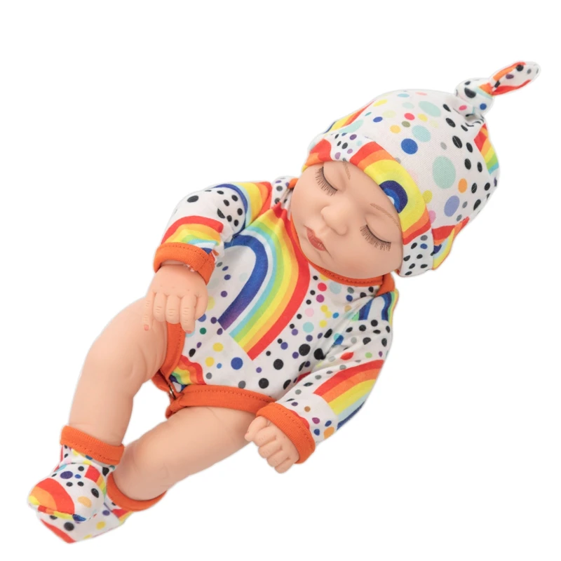 New Jumpsuit Doll Outfit For 10-12Inch Baby Doll 25-30cm Reborn Babies Doll Clothes