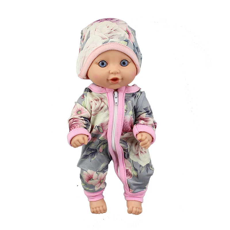 New Jumpsuit Doll Outfit For 10-12Inch Baby Doll 25-30cm Reborn Babies Doll Clothes