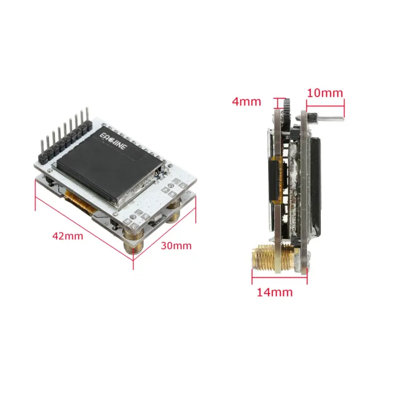 Eachine PRO58 RX Diversity 40CH 5.8G OLED SCAN FPV Receiver Fatshark Dominator Goggels VS Realacc RX5808 PRO Kit Accessories