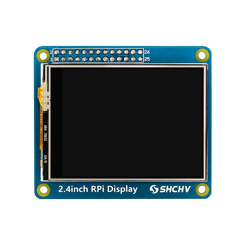 2.4 Inch Raspberry Pi Touch Screen SPI Interface TFT LCD 320×240 Pixel Display LED Backlight for Raspberry Pi 4B 3B+ Zero 2 W