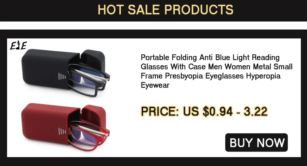 Portable Folding Anti Blue Light Reading Glasses With Case Women Men Round Presbyopia Eyeglasses Design Hyperopia Eyewear