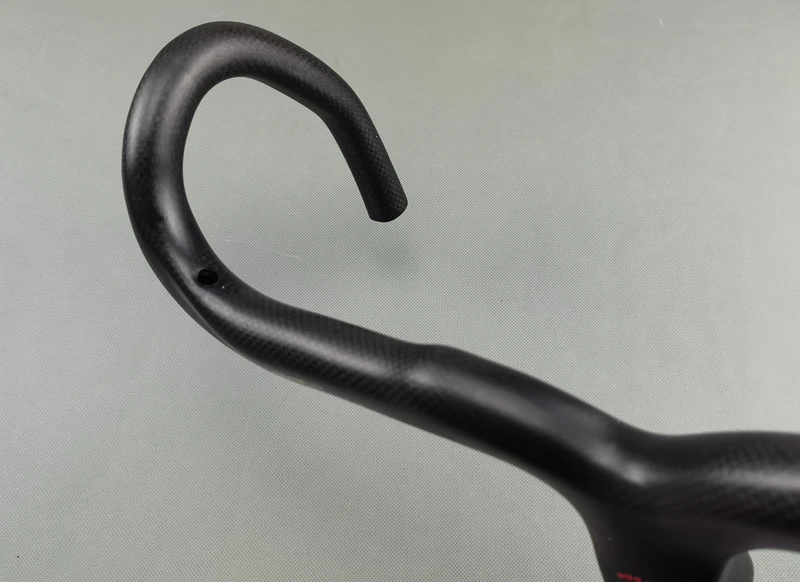 TMAEX 3K Surface New Road Bike Full Carbon One-Integrated Handlebar 28.6mm Carbon Road Handlebars 400/420/440