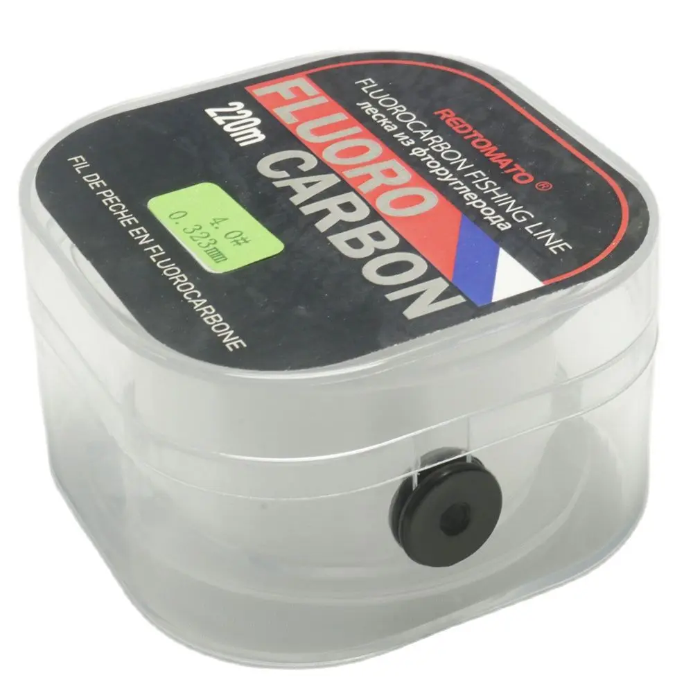 220m Soft Fluorocarbon Coated Fishing Line Japan Carbon Fiber Monofilament Leader Line Carp Fly Fishing-LineTackle Pesca