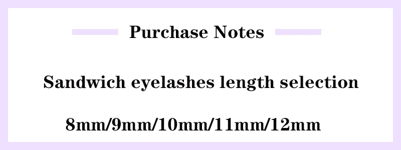 Anlinnet Professional Makeup 60 Clusters Personal Cluster Eyelash Single Tuft of M Sandwich Eyelash Grafting False Eyelashes