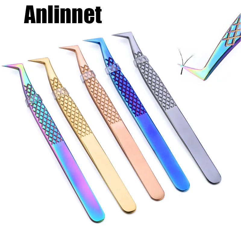 Anlinnet Professional Makeup 60 Clusters Personal Cluster Eyelash Single Tuft of M Sandwich Eyelash Grafting False Eyelashes