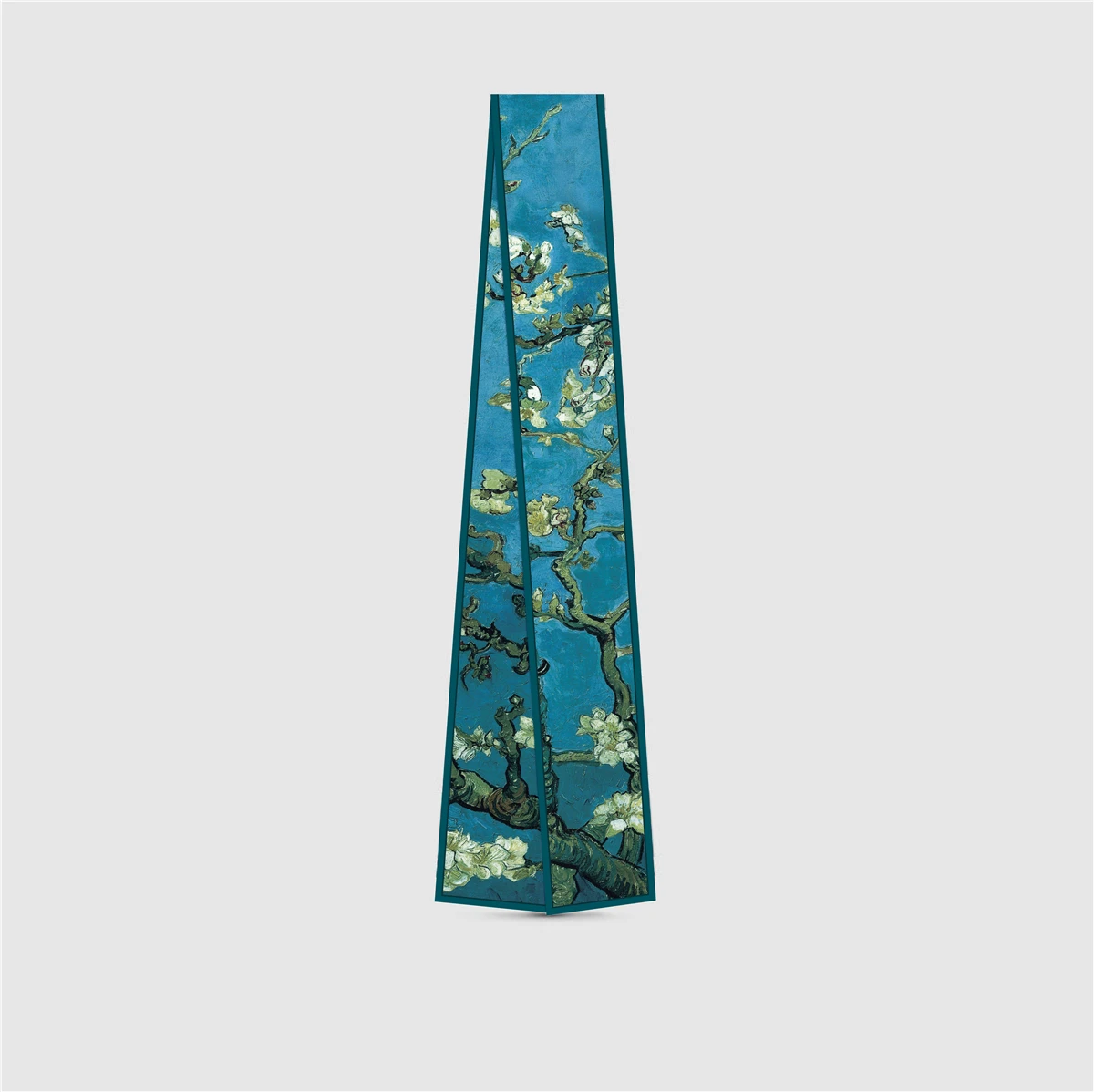 Van Gogh Oil Painting Scarf New Scarf Women Bag Hair Skinny Silk Scarves Designgn Foulard Neckerchief Headband For Ladies