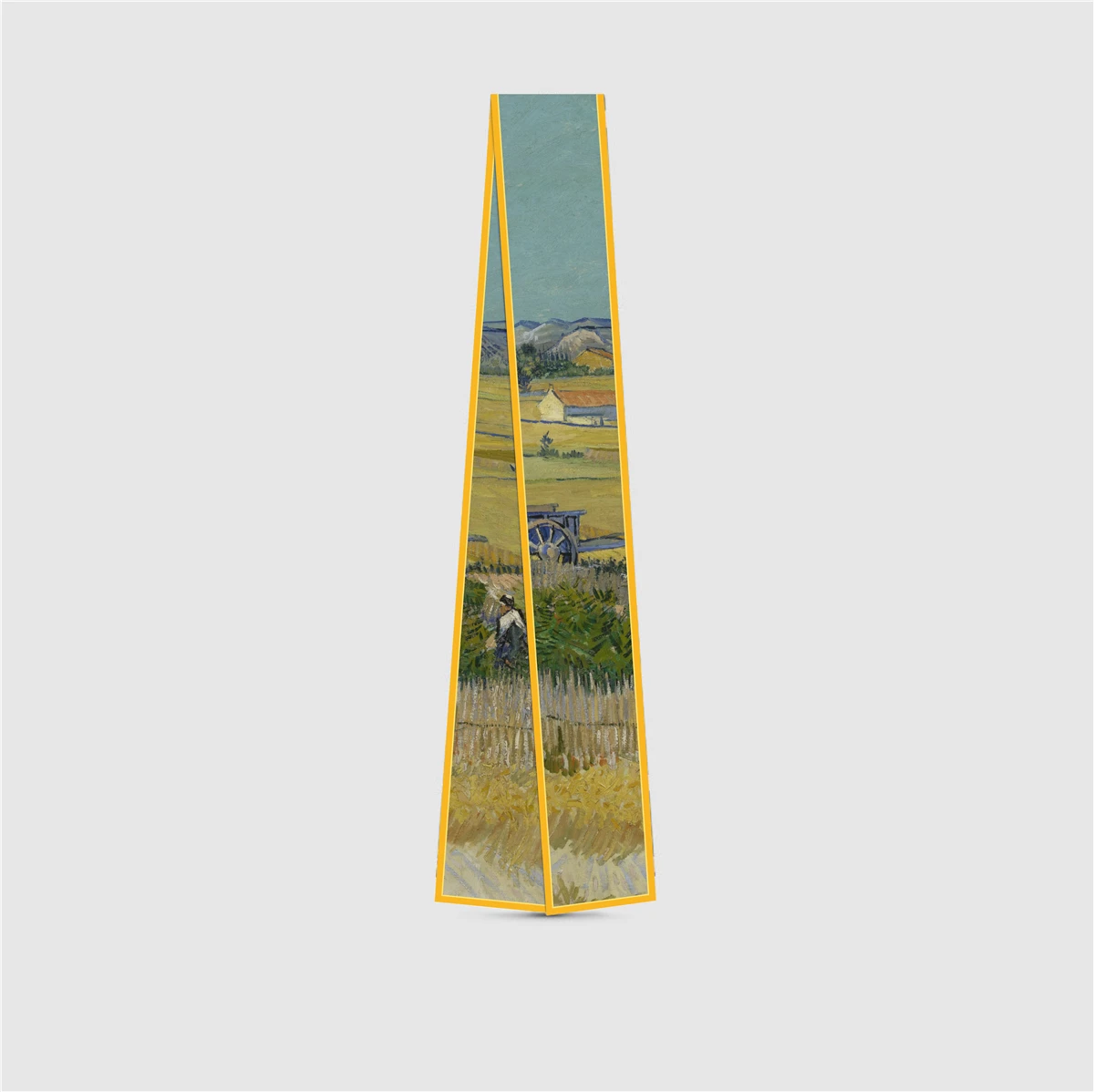 Van Gogh Oil Painting Scarf New Scarf Women Bag Hair Skinny Silk Scarves Designgn Foulard Neckerchief Headband For Ladies