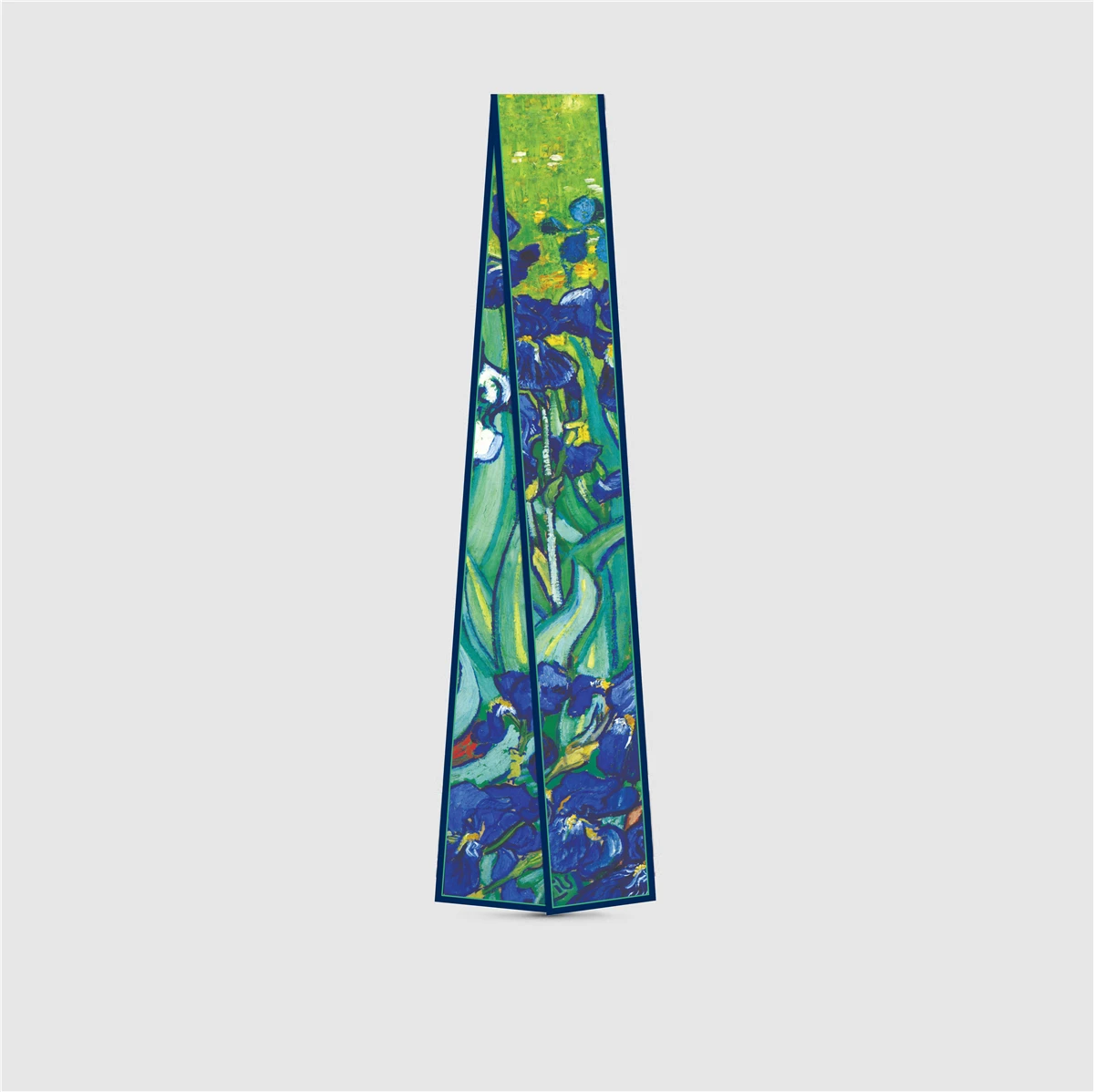 Van Gogh Oil Painting Scarf New Scarf Women Bag Hair Skinny Silk Scarves Designgn Foulard Neckerchief Headband For Ladies