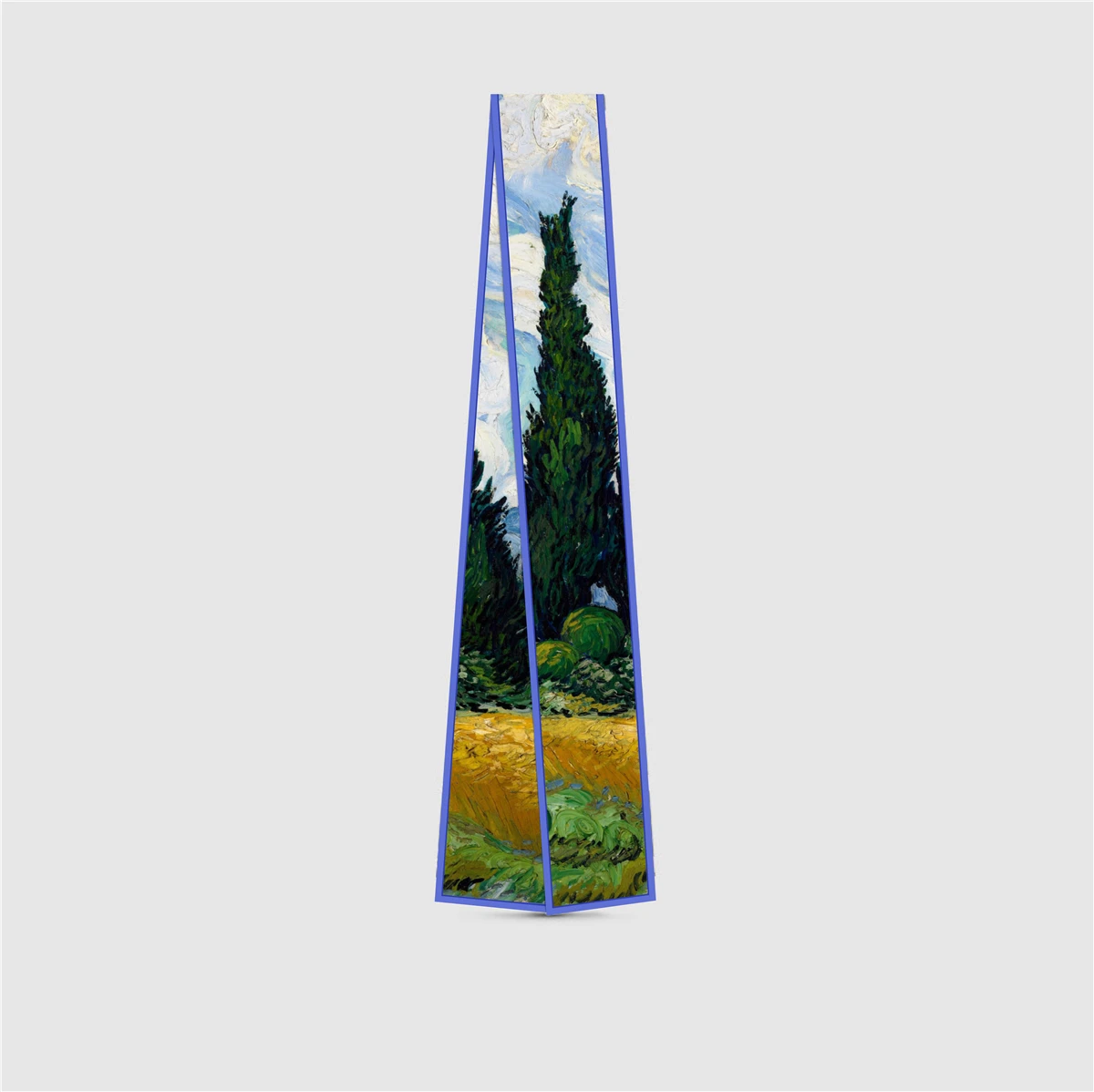 Van Gogh Oil Painting Scarf New Scarf Women Bag Hair Skinny Silk Scarves Designgn Foulard Neckerchief Headband For Ladies