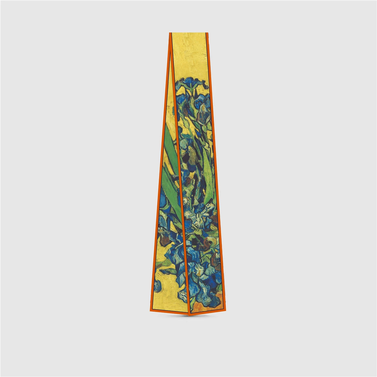 Van Gogh Oil Painting Scarf New Scarf Women Bag Hair Skinny Silk Scarves Designgn Foulard Neckerchief Headband For Ladies