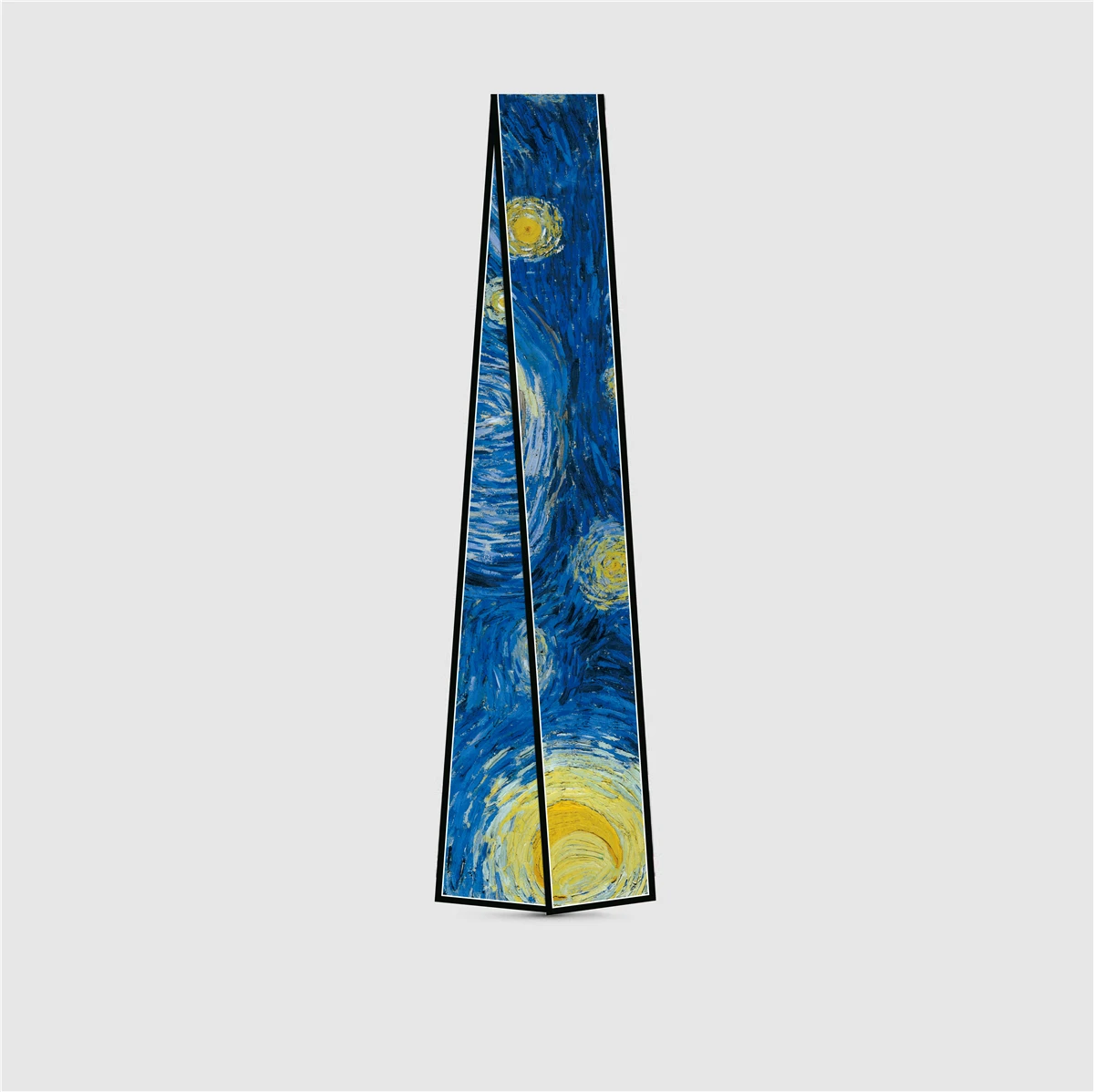 Van Gogh Oil Painting Scarf New Scarf Women Bag Hair Skinny Silk Scarves Designgn Foulard Neckerchief Headband For Ladies