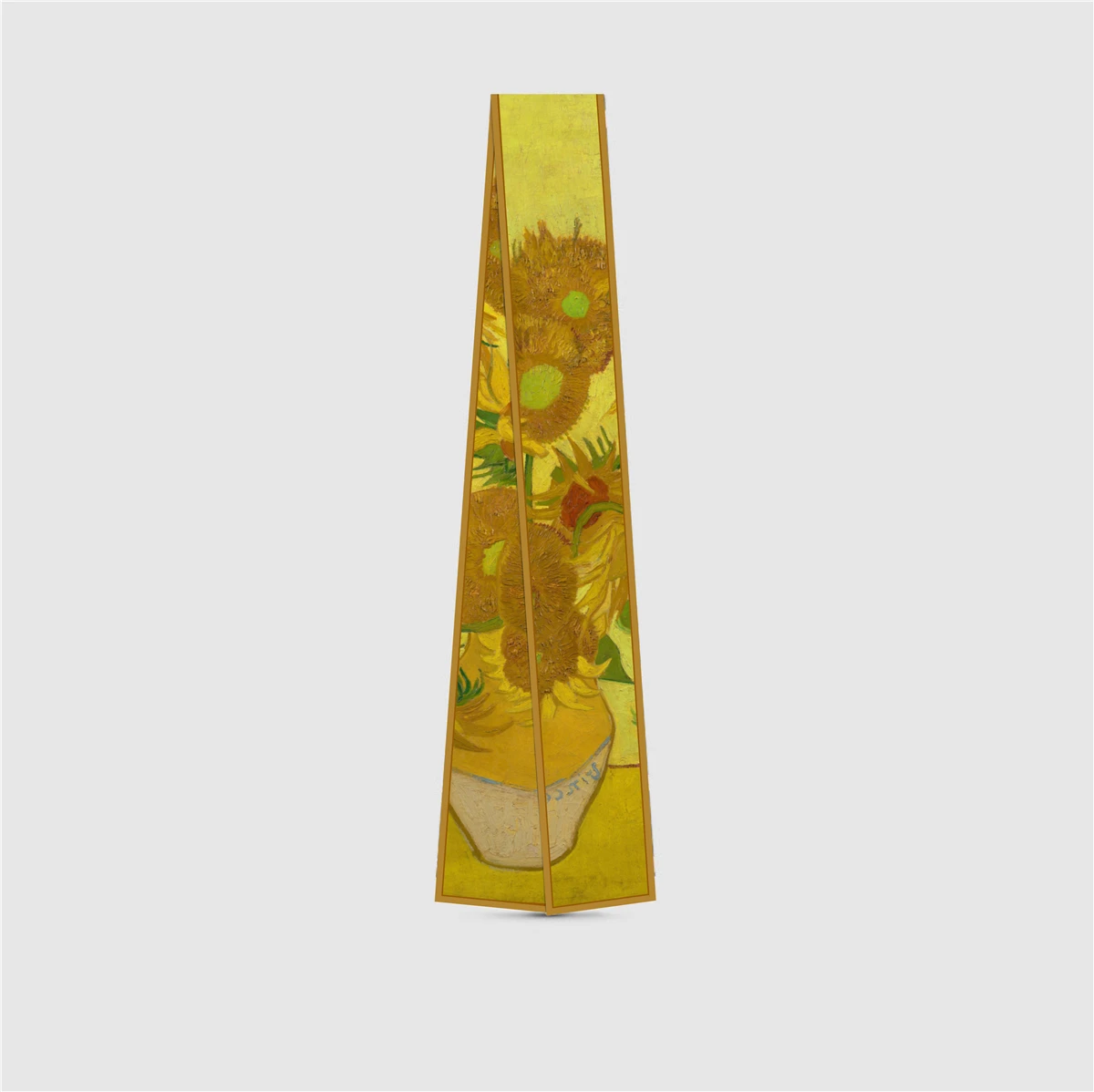 Van Gogh Oil Painting Scarf New Scarf Women Bag Hair Skinny Silk Scarves Designgn Foulard Neckerchief Headband For Ladies