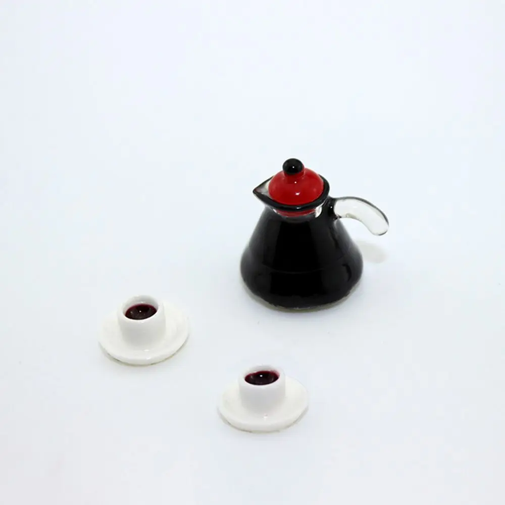 1/12 Scale Simulation Miniature Drinking Model Drinks Jug Cup Coffee Milk Lemon Water Orange Juice Doll Accessories