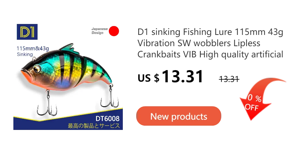 D1 Realis Minnow Fishing Lures Trout Lure 77mm/8.4g Suspending 65mm/5g Sinking Artificial Hard Wobblers For Bass 2020 Tackle