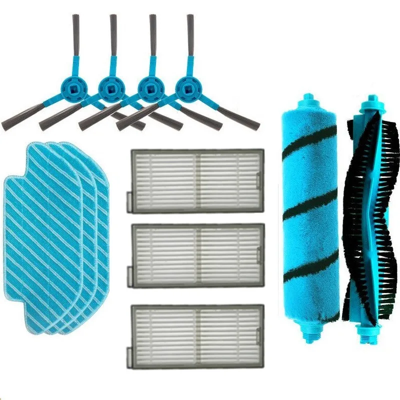 For Cecotec Conga 5490 6090 7090 Robot Vacuum Cleaner Replacement Spare Parts Main Side Brush Hepa Filter Mop Cloth Accessories