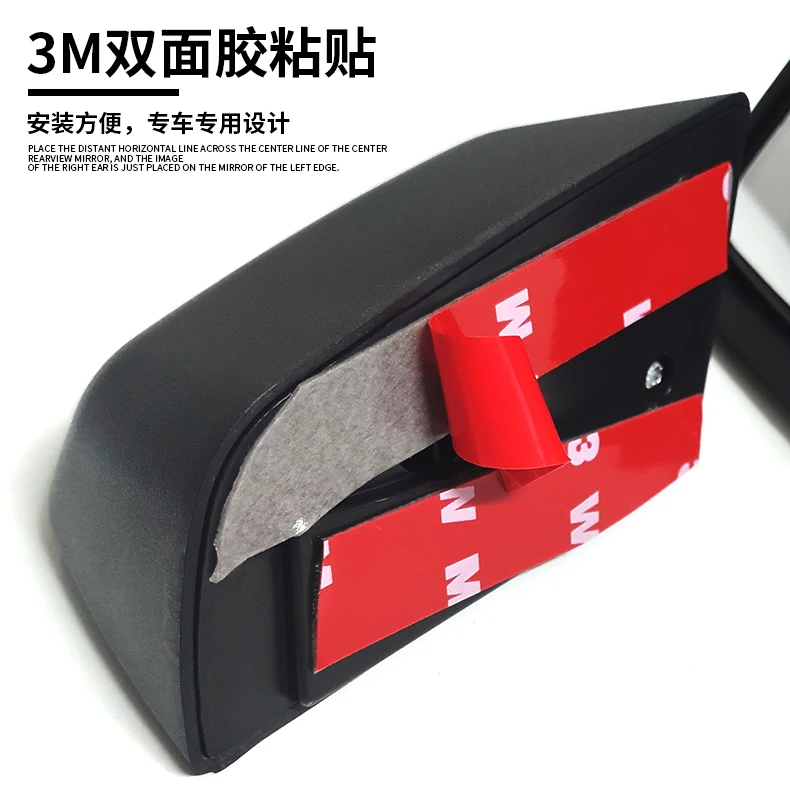 For Suzuki Jimny 2019 2020 2021 JB64 JB74W 2PCS Car Wide Angle Rear Side Mirror View Auxiliary Blind Spot Auto Accessories
