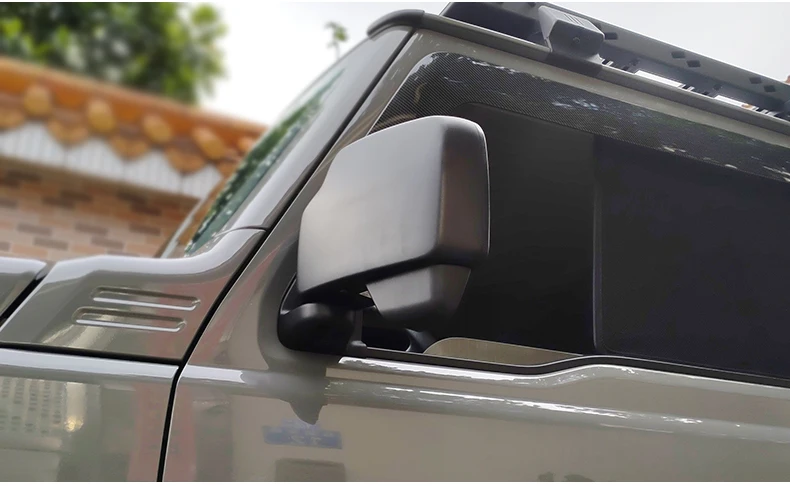 For Suzuki Jimny 2019 2020 2021 JB64 JB74W 2PCS Car Wide Angle Rear Side Mirror View Auxiliary Blind Spot Auto Accessories