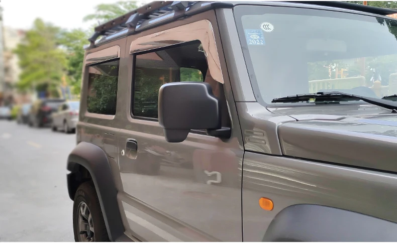 For Suzuki Jimny 2019 2020 2021 JB64 JB74W 2PCS Car Wide Angle Rear Side Mirror View Auxiliary Blind Spot Auto Accessories