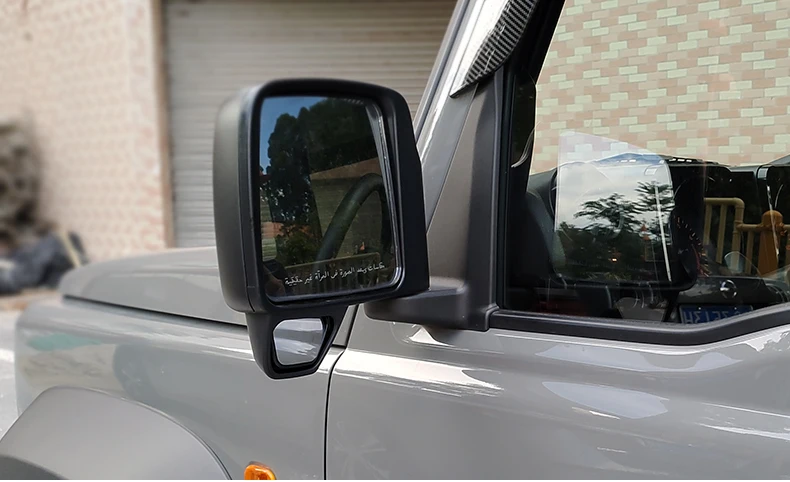 For Suzuki Jimny 2019 2020 2021 JB64 JB74W 2PCS Car Wide Angle Rear Side Mirror View Auxiliary Blind Spot Auto Accessories