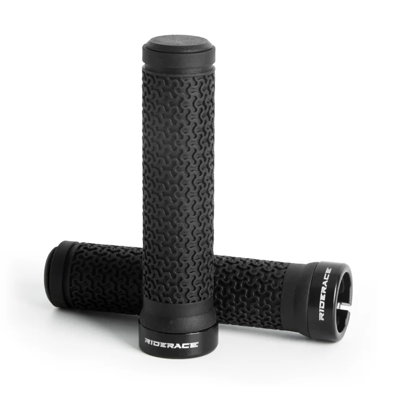 Bicycle Handle Bar Grips MTB Mountain Bike Soft Single-sided Locking Handlebar Cover Plug Rubber Non-slip Cycling Accessories