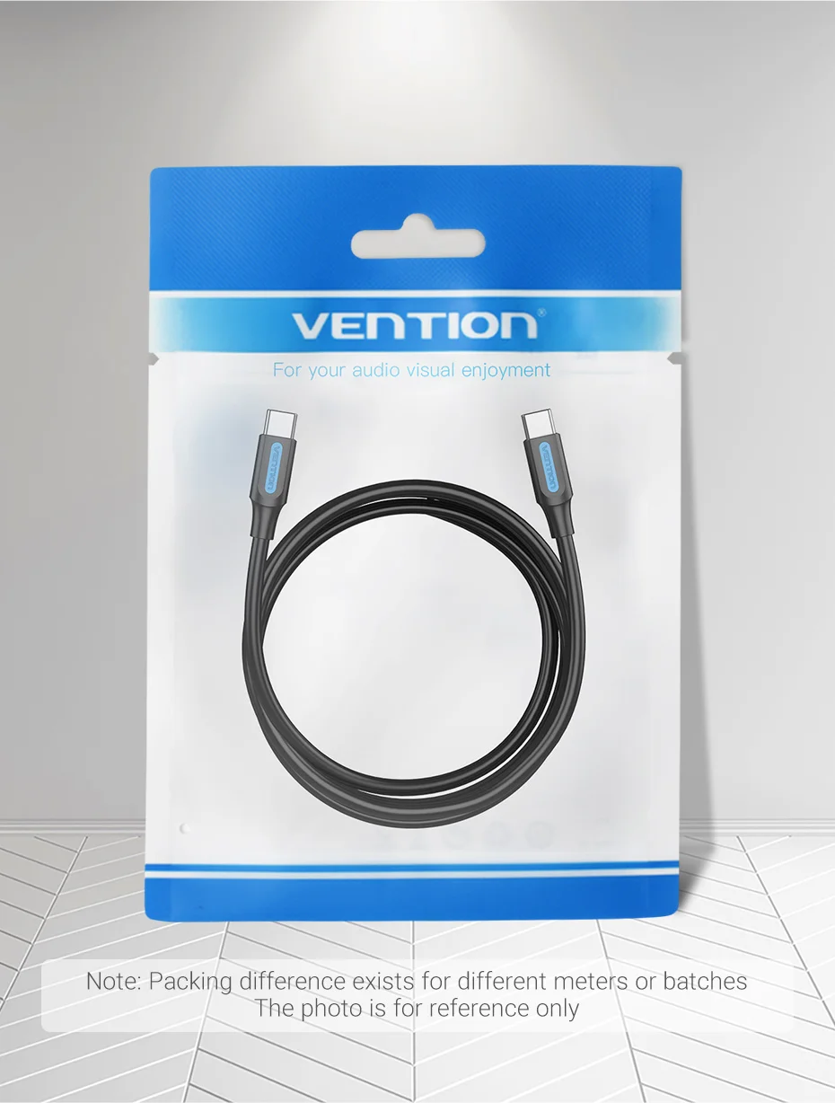 Vention 100W USB-C to USB Type C Cables for Samsung S20 PD Fast Charger Cable for Macbook Pro Support Quick Charge 4.0 Switch
