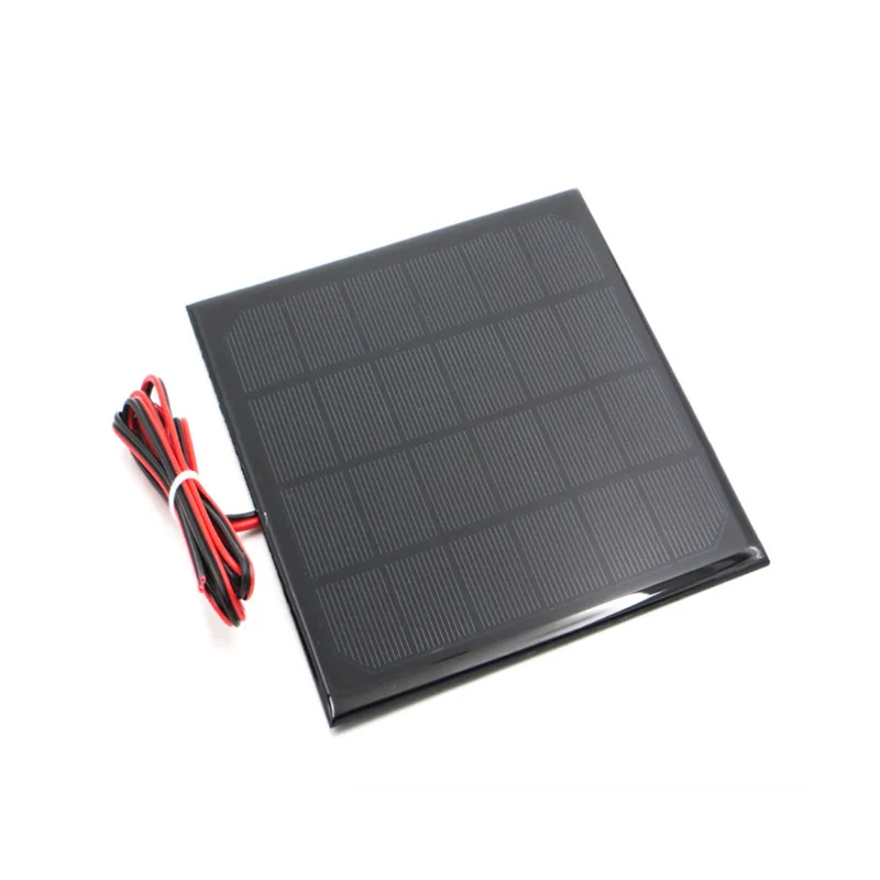 6V 3W 4.5W 6W 9V 4.2W 12V 2W Solar Panel /Solar Min Battery Charger /Battery Display DIY KIT PH 2.0 Cable