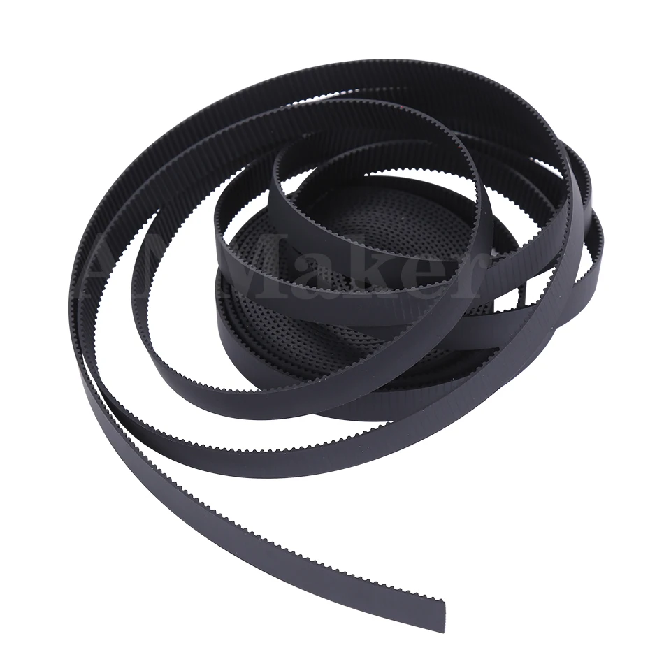 5m/10m/20m/50m/lot GT2-6mm / 10mm open timing belt GT2 belt Rubber Aramid Fiber cut to length for 3D printer wholesale