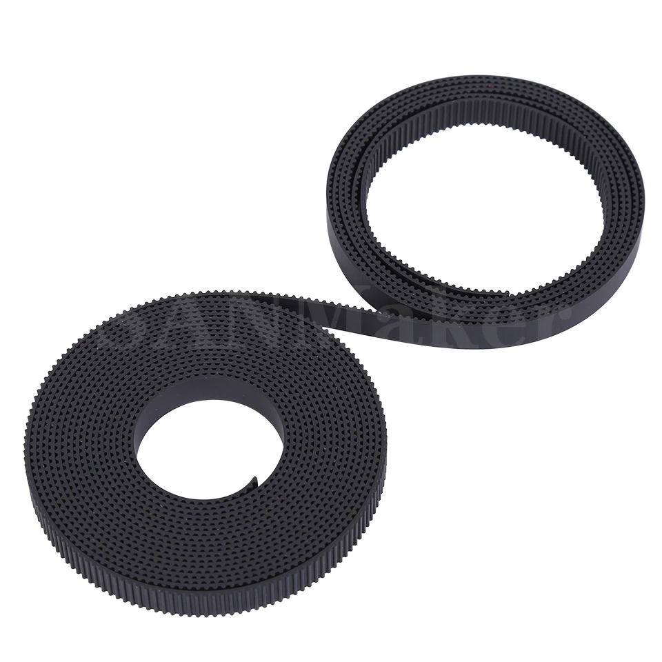 5m/10m/20m/50m/lot GT2-6mm / 10mm open timing belt GT2 belt Rubber Aramid Fiber cut to length for 3D printer wholesale