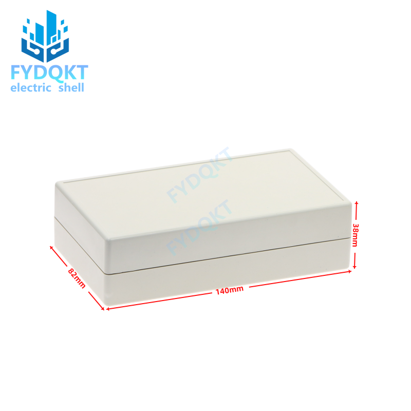 1pcs PCB Waterproof Plastic Box Enclosure Electronic Project Case without screws 140x82x38mm Wire Junction Boxes ABS