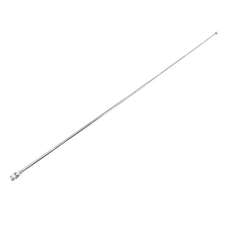 Stainless Steel FM Radio Antenna BNC Connector Telescopic Aerial 62cm