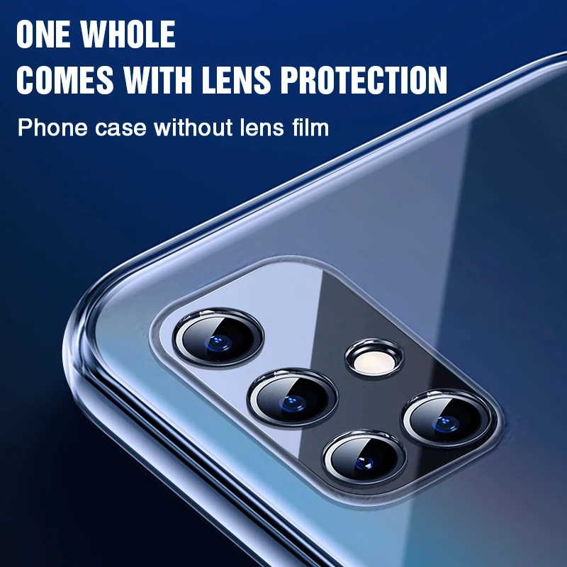 Transparent Phone Case for Oneplus Nord N10 N20 SE N30 N100 N200 N300 CE 2 2T 3 CE2 CE3 Lite 5G Soft TPU Cover One Plus Housing
