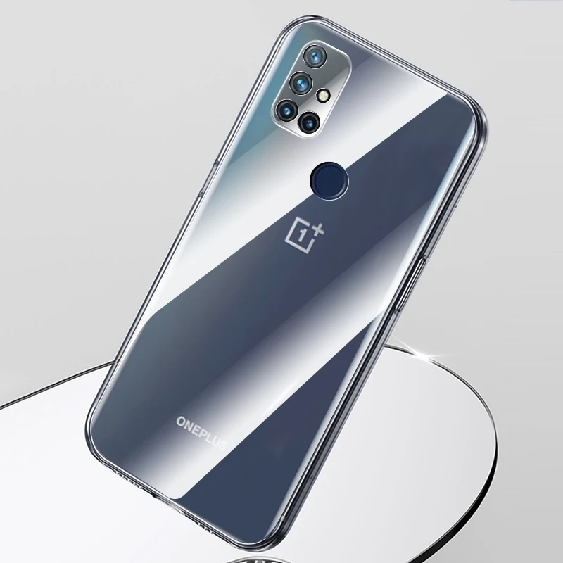 Transparent Phone Case for Oneplus Nord N10 N20 SE N30 N100 N200 N300 CE 2 2T 3 CE2 CE3 Lite 5G Soft TPU Cover One Plus Housing