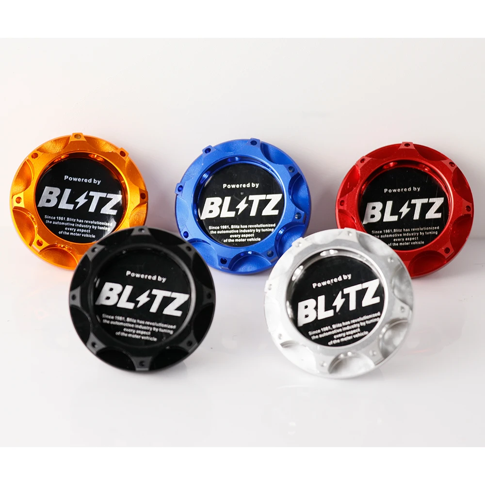 Blitz Aluminum Engine Oil Cap Tank Cover for Honda for Toyota for Subaru