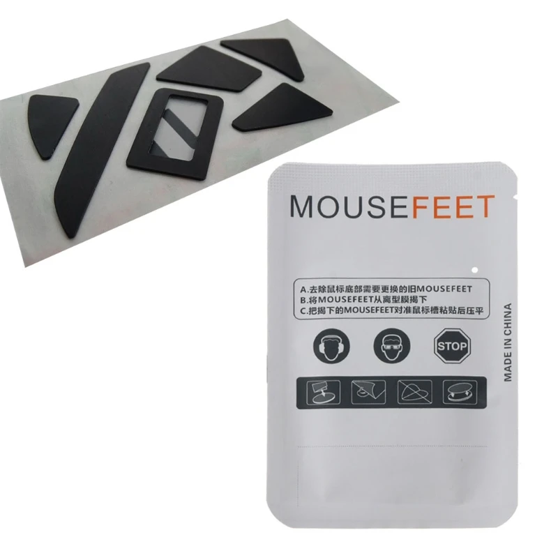New 1 Set/Pack Mouse Skates Mouse Feet for Razer Basilisk Ultimate Mouse Glides Curve Edge