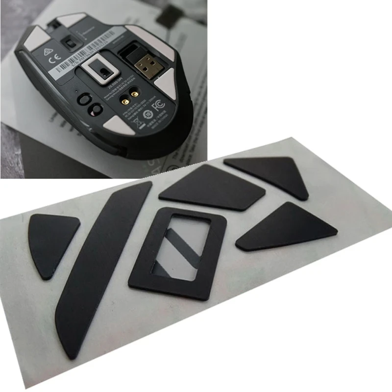 New 1 Set/Pack Mouse Skates Mouse Feet for Razer Basilisk Ultimate Mouse Glides Curve Edge