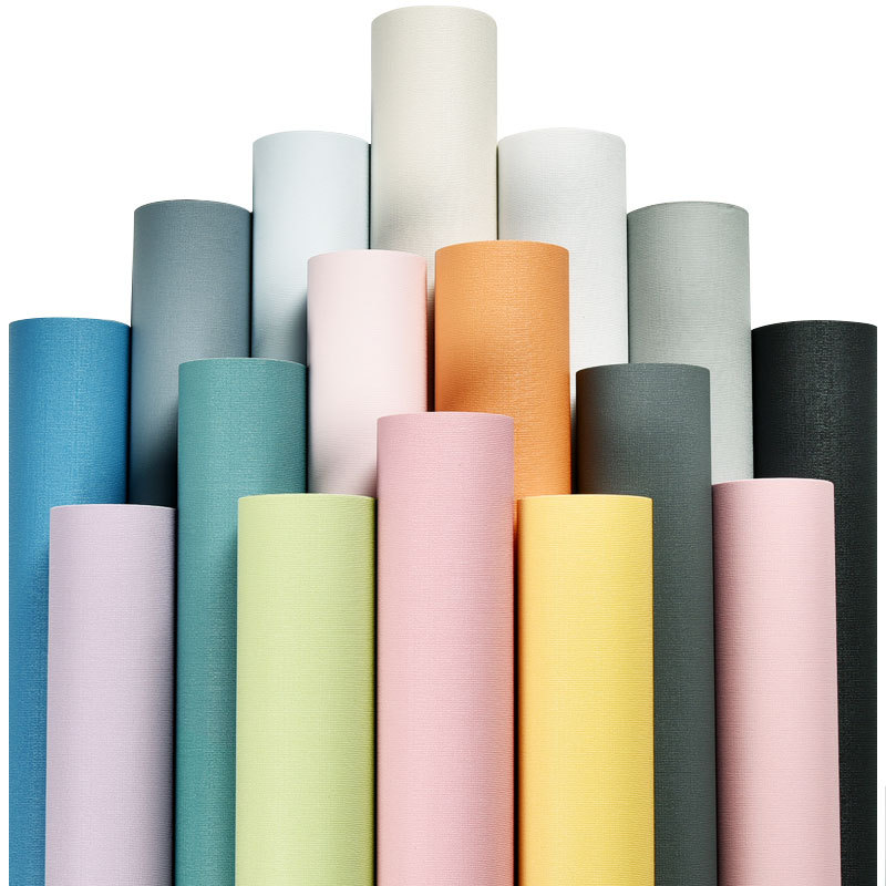 80cm Macaron Self-Adhesive Vinyl Wallpaper Kitchen Cabinet Storage Desktop Furniture Bedroom Decor Waterproof Film Wall Stickers