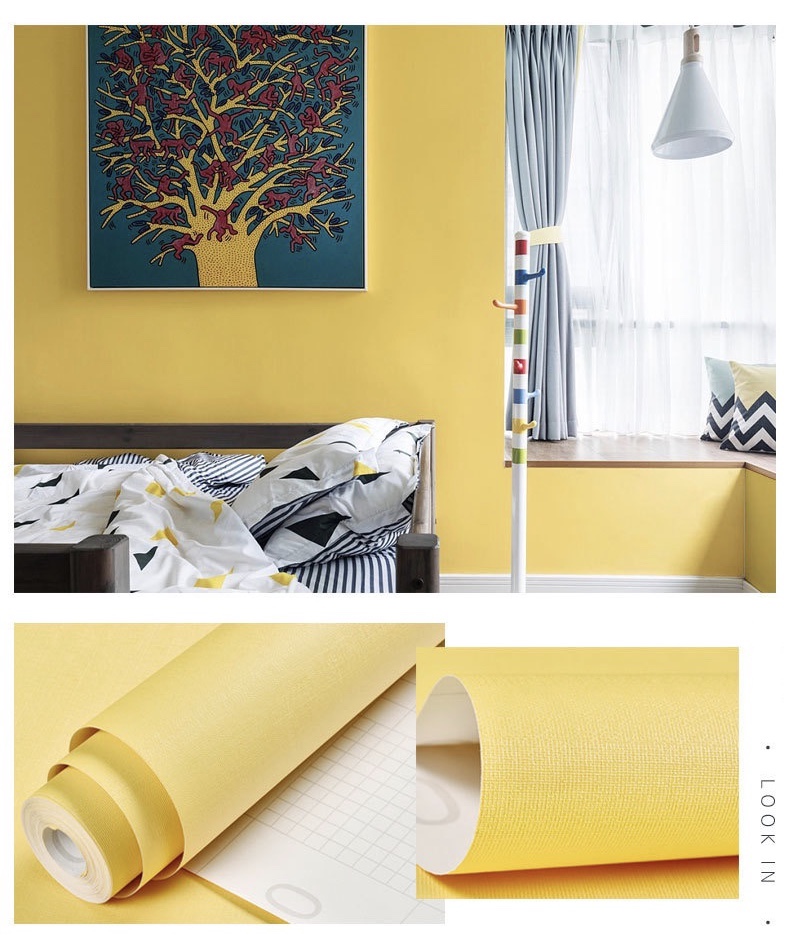 80cm Macaron Self-Adhesive Vinyl Wallpaper Kitchen Cabinet Storage Desktop Furniture Bedroom Decor Waterproof Film Wall Stickers