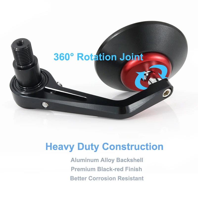 CNC Handle Bar End Mirror Rearview Mirror Fit For Yamaha XSR 900 2016-2021 XSR700 2018-2021 Tmax500 Tmax530 XJ 6/DIVERSION MT-10
