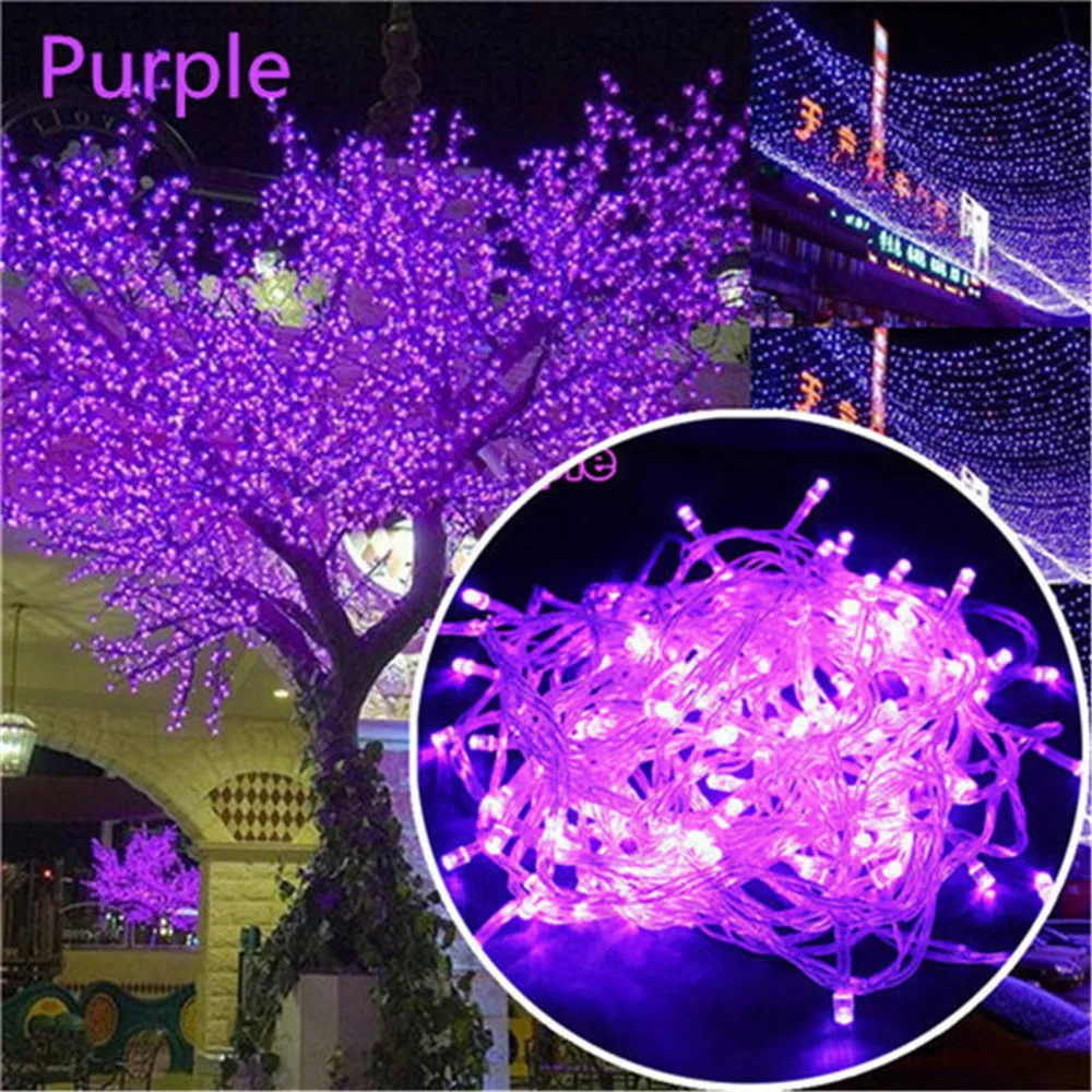 10M 100M Led String Garland Christmas Tree Fairy Light Chain Waterproof Home Garden wedding Party Outdoor Holiday Decoration