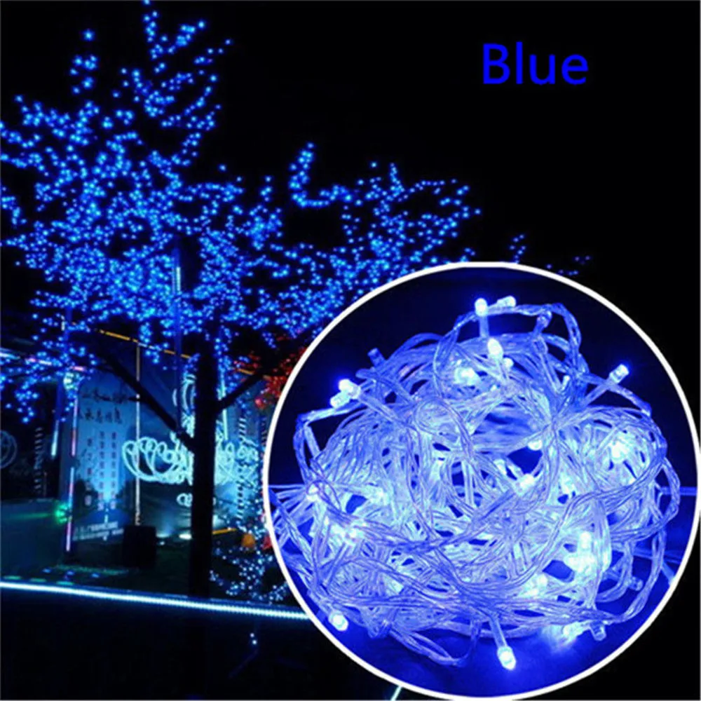 10M 100M Led String Garland Christmas Tree Fairy Light Chain Waterproof Home Garden wedding Party Outdoor Holiday Decoration