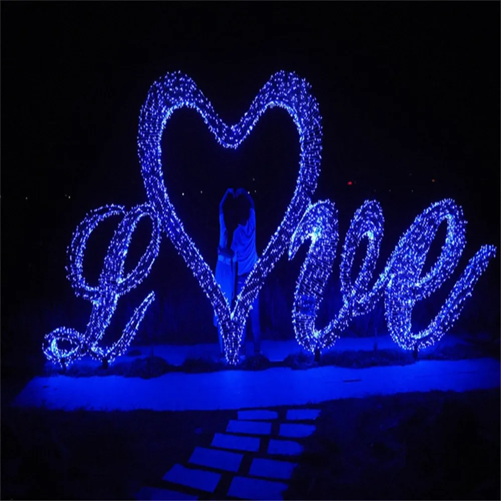 10M 100M Led String Garland Christmas Tree Fairy Light Chain Waterproof Home Garden wedding Party Outdoor Holiday Decoration