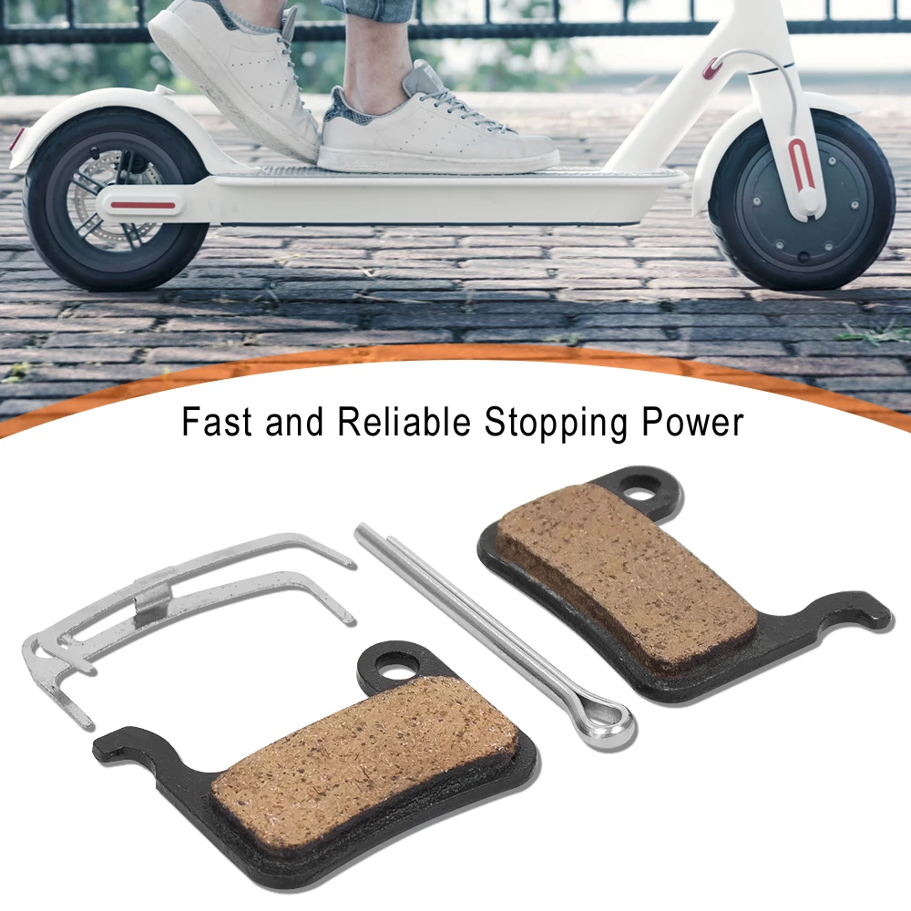 1/3Pairs Disc Ceramic Semi-Metallic Brake Pad For INOKIM OX for Dualtron 3 Electric Scooter ZOOM XTECH HB100 Hydraulic Brake MTB