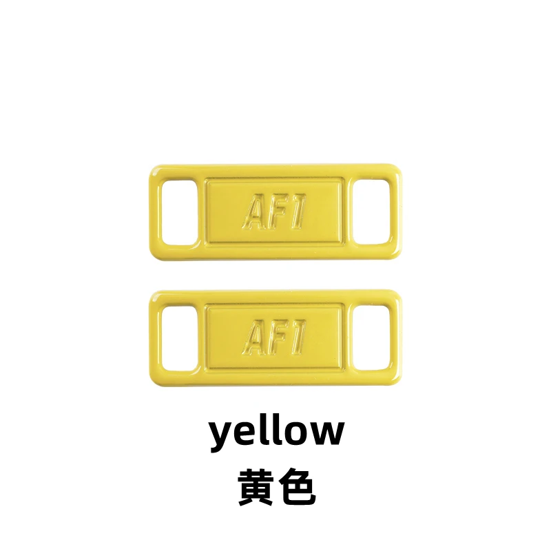 2pcs/pair Shoelace Buckle Metal Shoelaces AF1 Shoelaces buckle Accessories Metal Lace Lock DIY Sneaker Kits Metal Lace Buckle