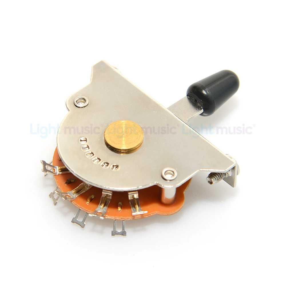 3 Way 4 Way 5 Way Electric Guitar Switch Metal Plastic 1pcs Tips Switch with Screws Electric Guitar Accessories